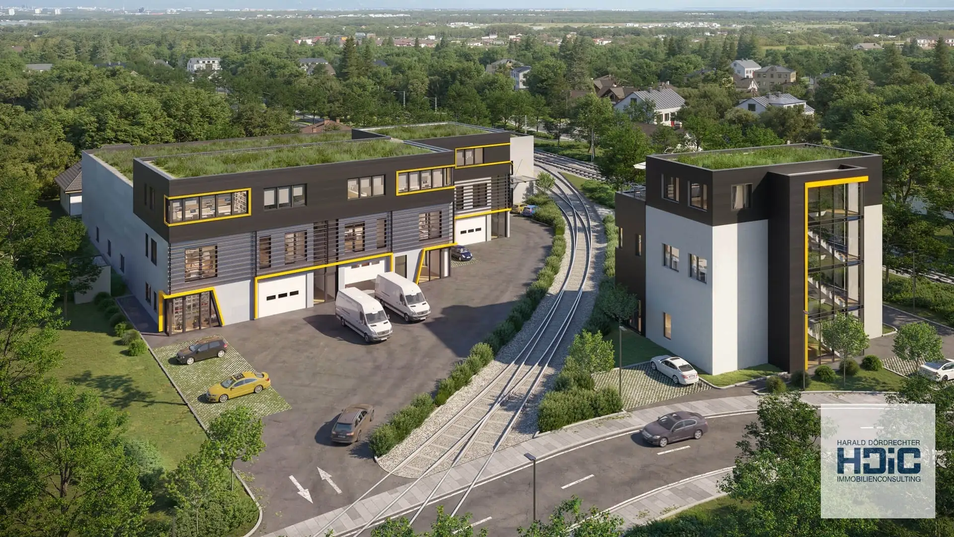 Halle und Büro flexibel unter einem Dach