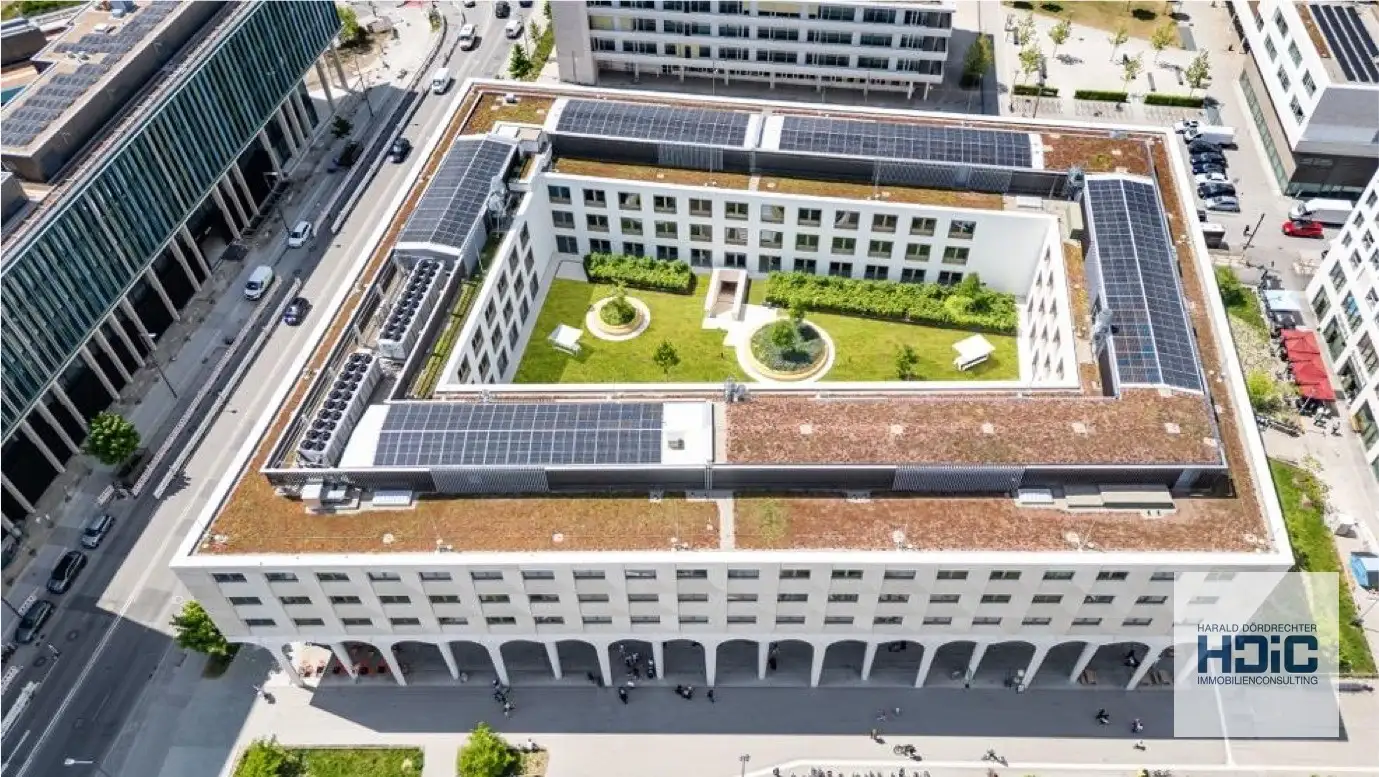 Flexible Büroflächen im neuen Freihamer Stadtteilzentrum