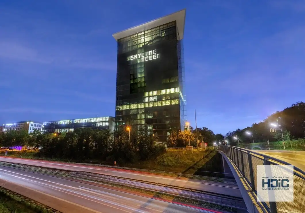 Repräsentative Büroflächen mit Panoramablick bis zu den Alpen