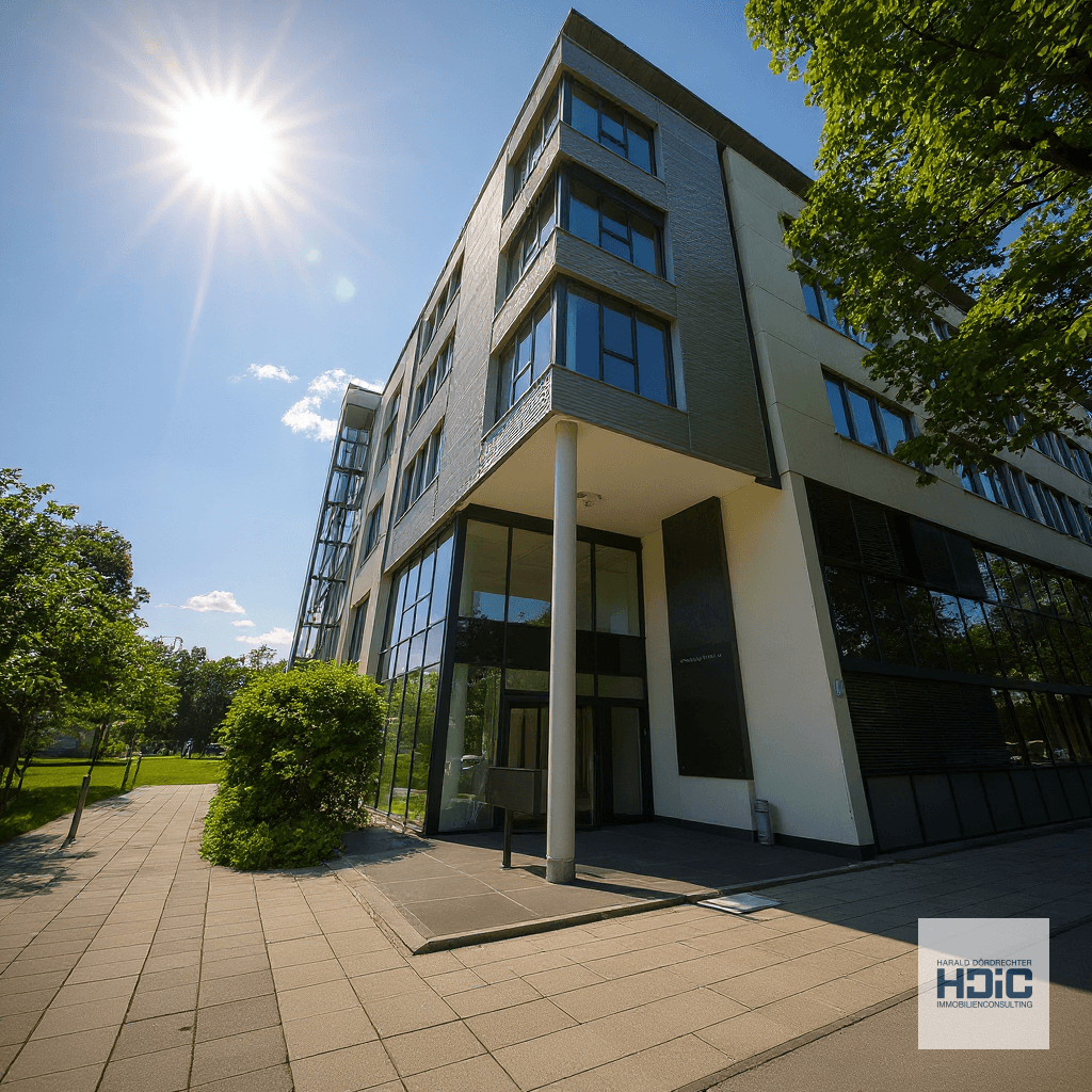 Obersendling Eleganz: Modernes Bürogebäude mit exklusiver Architektur - provisionsfrei