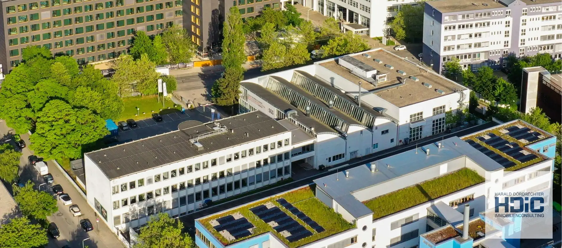 Vielseitiges Gewerbeensemble für flexible Unternehmensnutzung